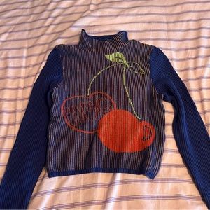 Urban Outfitters BDG Cherry Sweater